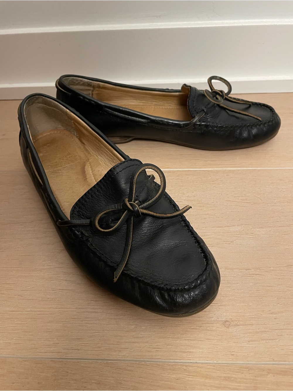 FRYE Reagan Campus Driver Leather Loafers